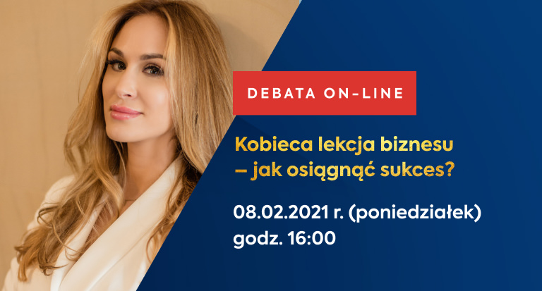 Debata online HUMANUM TALKS z Aleksandrą Fajęcką pt. „KOBIECA LEKCJA BIZNESU – JAK OSIĄGNĄĆ SUKCES?” 08.02.2021