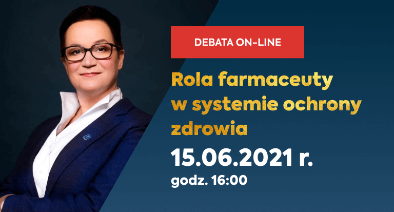 Debata online HUMANUM TALKS z Elżbietą Piotrowską-Rutkowską pt. „Rola farmaceuty w systemie ochrony zdrowia” 15.06.2021