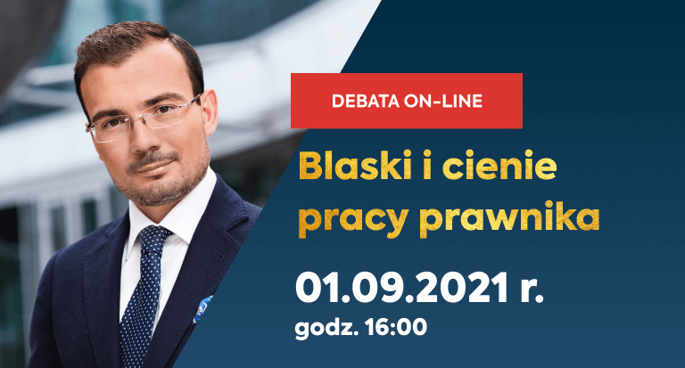 Debata online HUMANUM TALKS z Mecenasem Maciejem Zaborowskim pt. „Blaski i cienie pracy prawnika” 01.09.2021