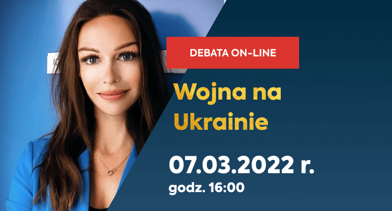 Debata online HUMANUM TALKS z Moniką Pochroń-Frankowską pt. „Wojna na Ukrainie” 07.03.2022