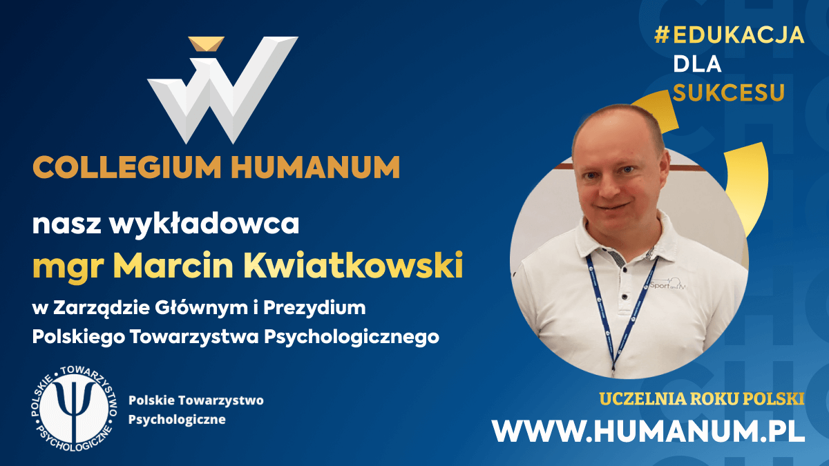 Nasz wykładowca Marcin Kwiatkowski w Zarządzie Polskiego Towarzystwa Psychologicznego