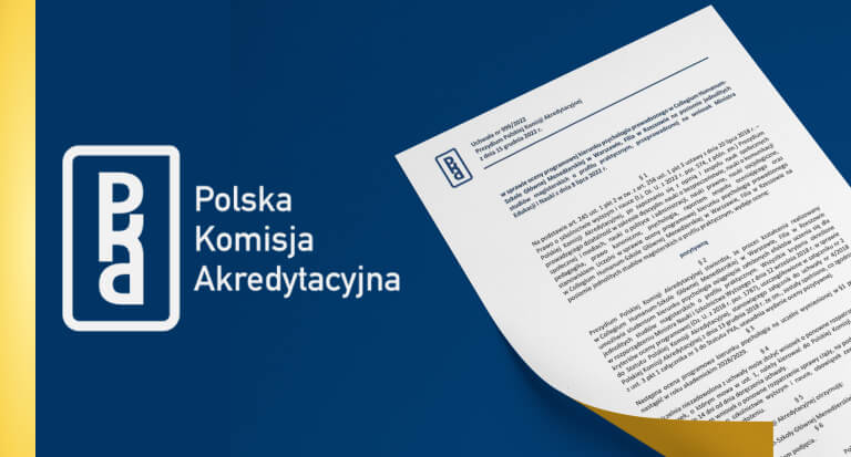 Akredytacja Polskiej Komisji Akredytacyjnej (PKA) dla Psychologii w Rzeszowie